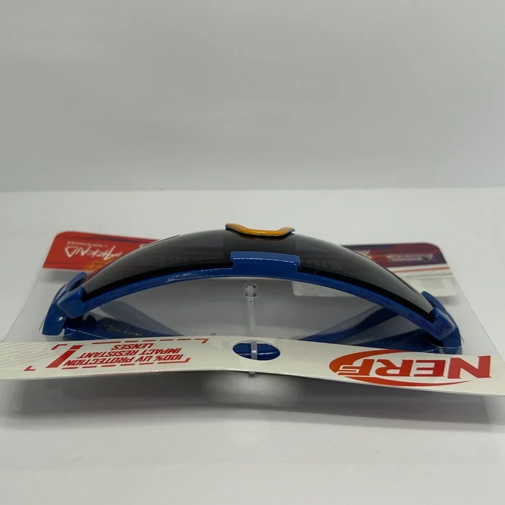 Nerf Arkaid Kids Sunglasses Blue Sport Wrap Shield UV Protection Summer Beach